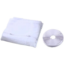 AirLock Window Seal for Portable Air Conditioner,300 cm Flexible Cloth Sealing Plate Window Seal with Zip/Adhesive