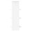 VidaXL vidaXL Side Cabinet White 40 x 40 x 100 cm Engineered Wood 5