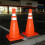 Foldable Traffic Cones, 2 Pack - High Visibility Safety Cones for Roadside, Construction, and Emergency Use 4