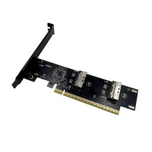 2-Poorts MCIO 8i 5.0 Naar PCI-E 5.0 X16 Adapterkaart met 2U-Behuizing voor Grafische Kaartserver