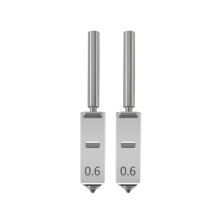2pcs Nozzle for Kobra S1 Max Nozzle 0.6mm Bimetallic Heatbreak Hotend Replacement for Kobra S1 Max Parts