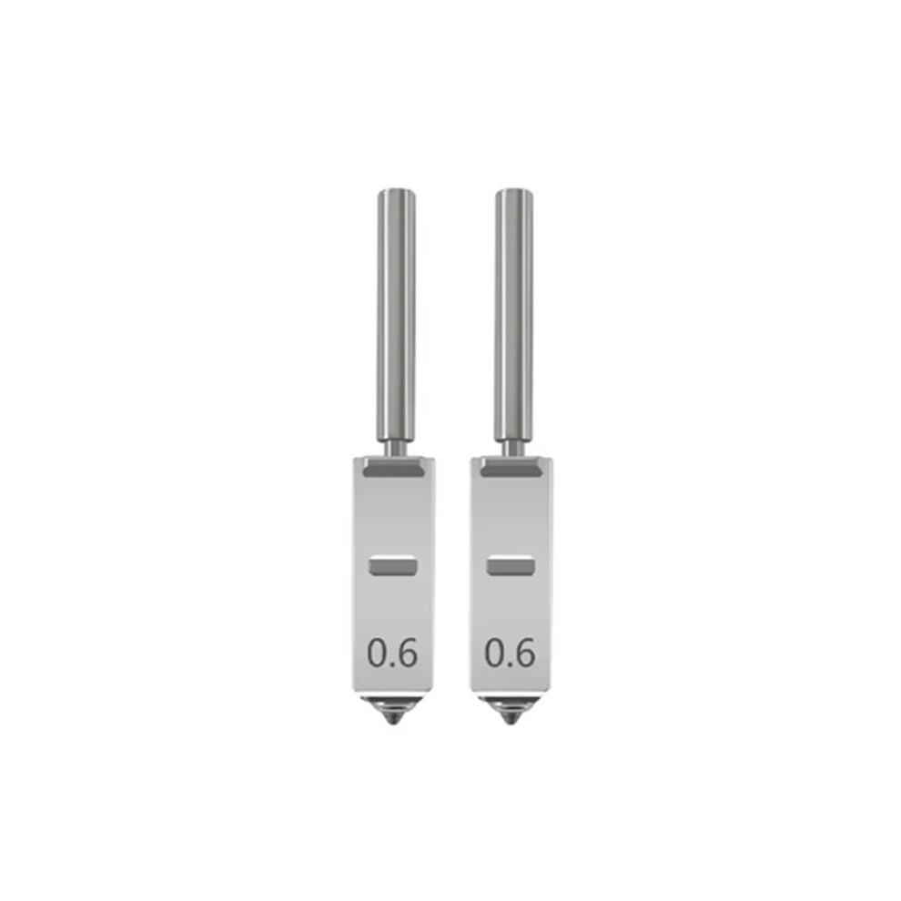 2Pcs Nozzle For Kobra S1 Max Nozzle 0.6Mm Bimetallic Heatbreak Hotend Replacement For Kobra S1 Max Parts 4712562083280