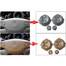 Auto Multifunktions Lenkung Rad Taste für W221 S-Klasse S280 S300 S350 S400 Dunkel Gelb