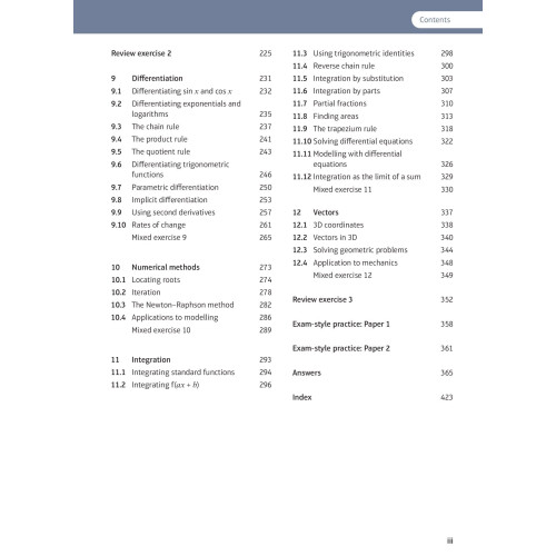 Pearson Edexcel A level Mathematics Pure Mathematics Year 2 Textbook + e-book (A level Maths and Further Maths 2017) 2