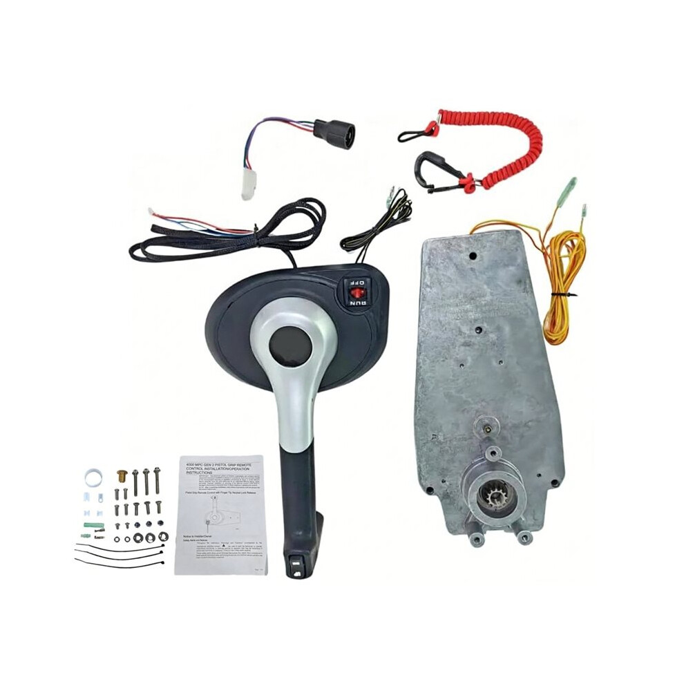 Boat Throttle Control 883710A02 Boat Control Box W/4 Pins Outboard Control Box With Emergency Lanyard For Mercury Engine 6033793806829