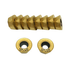 Plaquettes de Fraisage RPMT1204 MC DP5320 - Outil Indexable - Plaquette de Tournage Haute Qualité - Outils pour Tours CNC en Métal