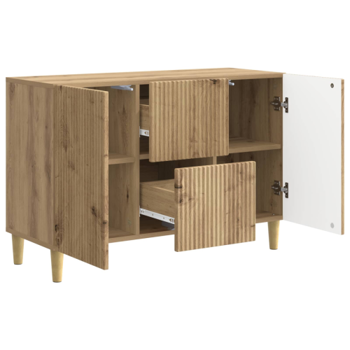 VidaXL vidaXL Sideboard Artisan Oak 89 x 34.5 x 60 cm Engineered Wood 2