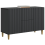VidaXL vidaXL Sideboard with Drawer Black 89 x 34.5 x 60 cm Engineered Wood 2