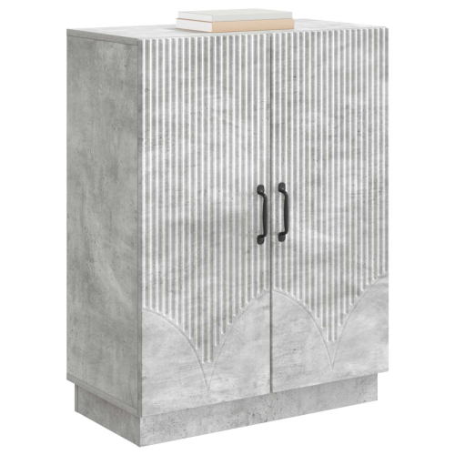 VidaXL vidaXL Sideboard Concrete Grey 66 x 34.5 x 87 cm Engineered Wood 1