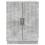 VidaXL vidaXL Sideboard Concrete Grey 66 x 34.5 x 87 cm Engineered Wood 4