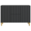 VidaXL vidaXL Sideboard with Drawer Black 89 x 34.5 x 60 cm Engineered Wood 4