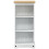 VidaXL vidaXL Bookcase White 46 x 29 x 100 cm Solid Pine Wood 4