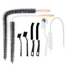 Cepillo de Limpieza para Lavadora, Kit de Limpieza para Ventilación de Secadora, Cepillo para Rincones de Baño, Ducha y Cocina