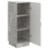 VidaXL vidaXL Sideboard Concrete Grey 33 x 34.5 x 87 cm Engineered Wood 3
