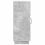 VidaXL vidaXL Sideboard Concrete Grey 33 x 34.5 x 87 cm Engineered Wood 5