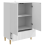 VidaXL vidaXL Sideboard High Gloss White 66 x 34.5 x 95 cm Engineered Wood 2