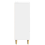 VidaXL vidaXL Sideboard High Gloss White 66 x 34.5 x 95 cm Engineered Wood 4