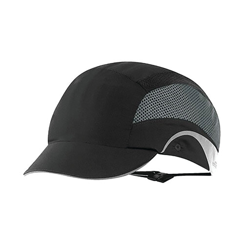 JSP Hardcap Aerolite Black Short-Peak Bump Cap