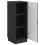 VidaXL vidaXL Sideboard Black 33 x 34.5 x 87 cm Engineered Wood 3