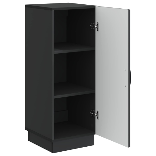 VidaXL vidaXL Sideboard Black 33 x 34.5 x 87 cm Engineered Wood 2