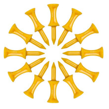 Accessories Cup Tee Tee Limit Pin Plastic Holder 43MM Yellow