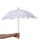 Extra Large Pure Handmade Decorative  Umbrella Western Stage Performance Umbrella White 1