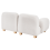 Beliani Modular Sofa 2 Seater AMLI Boucle Off-White 6