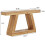 Tribesigns Tribesigns Farmhouse Console Table, 55-Inch Rustic Sofa Table with Storage, Natural Brown 2