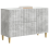 VidaXL vidaXL Sideboard Concrete Grey 89 x 34.5 x 60 cm Engineered Wood 2