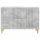 VidaXL vidaXL Sideboard Concrete Grey 89 x 34.5 x 60 cm Engineered Wood 4