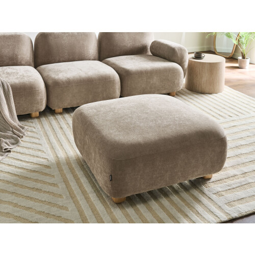 Beliani Ottoman AMLI Fabric Beige 1