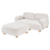 Beliani Modular Sofa 2 Seater AMLI Boucle Off-White 6