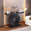 Tribesigns Tribesigns Console Table, Hall table with a round,flower-shaped base Console & Sofa Tables,100 x 30 x 79 cm (Black) 5