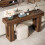 Tribesigns Tribesigns 160 cm Long Console Table, Wooden Rectangular Sofa Table Behind The Couch 5