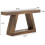 Tribesigns Tribesigns Farmhouse Console Table, 55-Inch Rustic Sofa Table with Storage,Brown 2