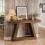 Tribesigns Tribesigns Farmhouse Console Table, 55-Inch Rustic Sofa Table with Storage,Brown 5