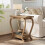 Tribesigns Tribesigns Side End Table  Wooden 2-Tier Rustic Besides Sofa Table with Storage, Brown 2