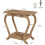 Tribesigns Tribesigns Side End Table  Wooden 2-Tier Rustic Besides Sofa Table with Storage, Brown 3