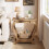 Tribesigns Tribesigns Side End Table  Wooden 2-Tier Rustic Besides Sofa Table with Storage, Brown 4
