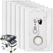 6 Pack 204308 CT /Midi -2/5 Filter Bags for CT , CT I, CT MIDI and CT MIDI I From 2019 Onwards