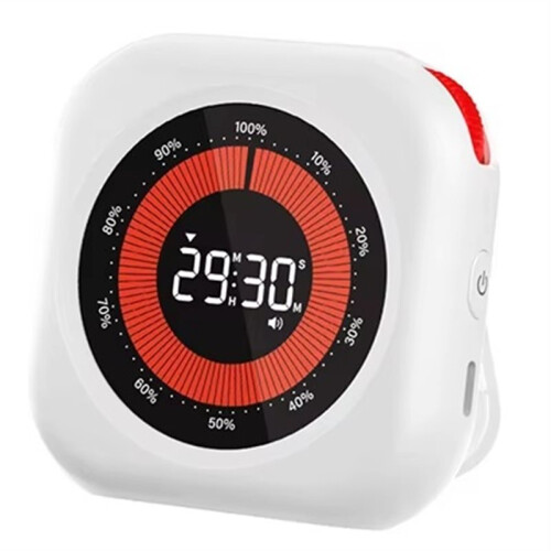 Visual Timer Self-Discipline Tracker Kitchen Baking Fitness Stopwatch Learning Accountability Clock