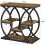 Tribesigns Tribesigns 4-Shelf Side End Table, 23.6-Inch Rustic Narrow Bedside Table with Storage 2