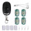 4PCS Remote Control Aircraft Light Wireless Strobe Light RGB Car Light Motorcycle Drone Motorcycle Warning Light 5V 2