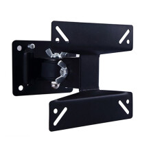 Suporte de Parede para TV, Monitor LCD, Suporte Universal VESA, Capacidade de Carga de 15 Kg para Telas Planas de LED de 10 A 24 Polegadas