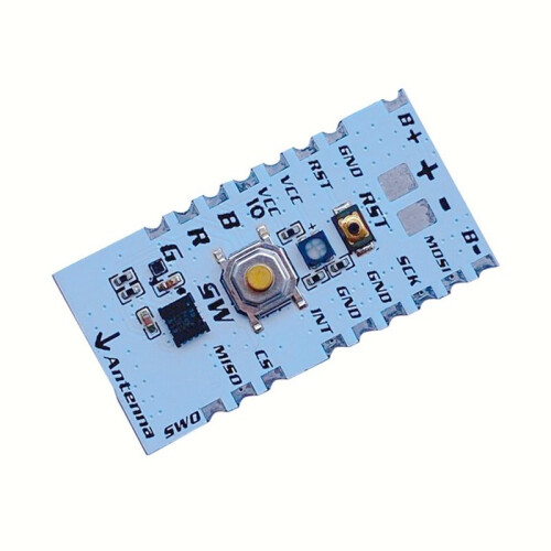Modulo Chrysalis LSM6DSV + Modulo QMC6309 con Batteria per Tracker per SlimeVR e per Tracker Smol Slime 2