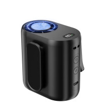 Ventilateur Portable à Clip Ceinture avec Refroidisseur Glace 4000 MAh,à Autour Du Cou ou à la Ceinture, Idéal pour le Travail,le Camping et la