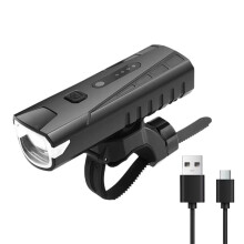 400LM Light-Sensing Bike Headlight Waterproof Concentrated Model Front Light Dimming Cycling Flashlight