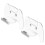 Game Controller Wall Mount Bracket Storage Rack for PS4 PS5  Gamepads Wall Mounted Stand Hanger Holder 2PCS 1