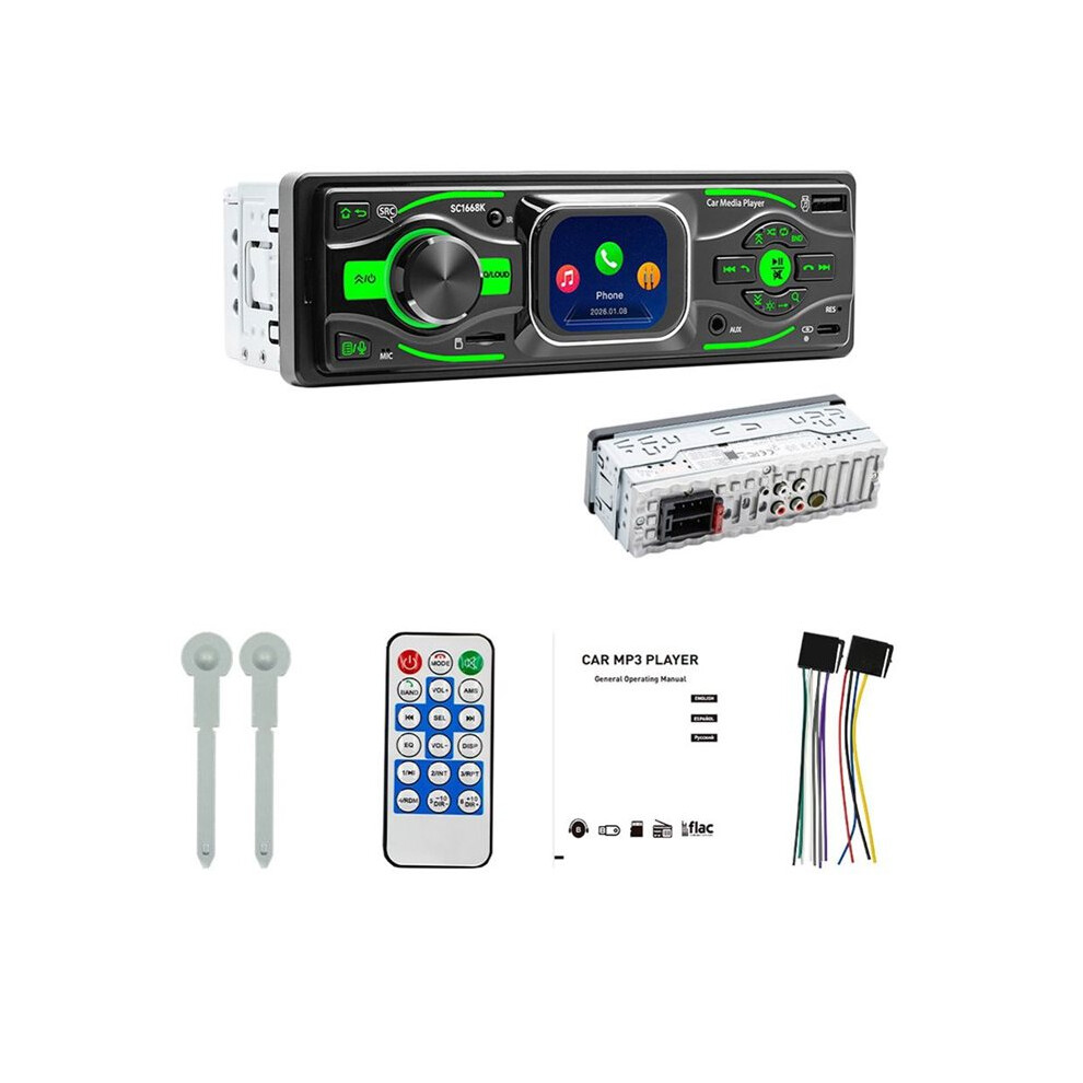Car Mp3 Radio 2.2 Inches Touch Screen Radio 1Din Aux Usb Tf Card Player Radio Dab Digital Car Radio 6033963307767