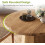Tribesigns Tribesigns Small Round Dining Table for 2-4 People,80cm Kitchen Table,Brown 6